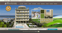 Desktop Screenshot of hotelbeaurivage.com